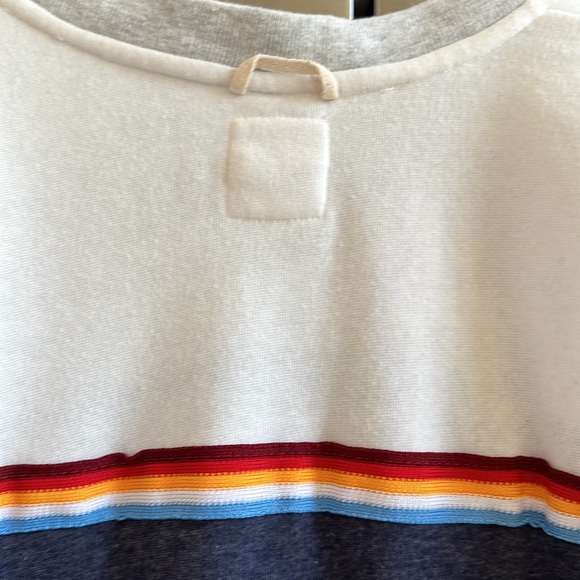 EUC Camp Collection Telluride Retro Striped Sweatshirt 🌈 😎 - Picture 6 of 8